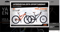 Desktop Screenshot of ktm-bikes.cl